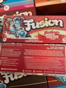 Fusion 6g chocolate shroom bars